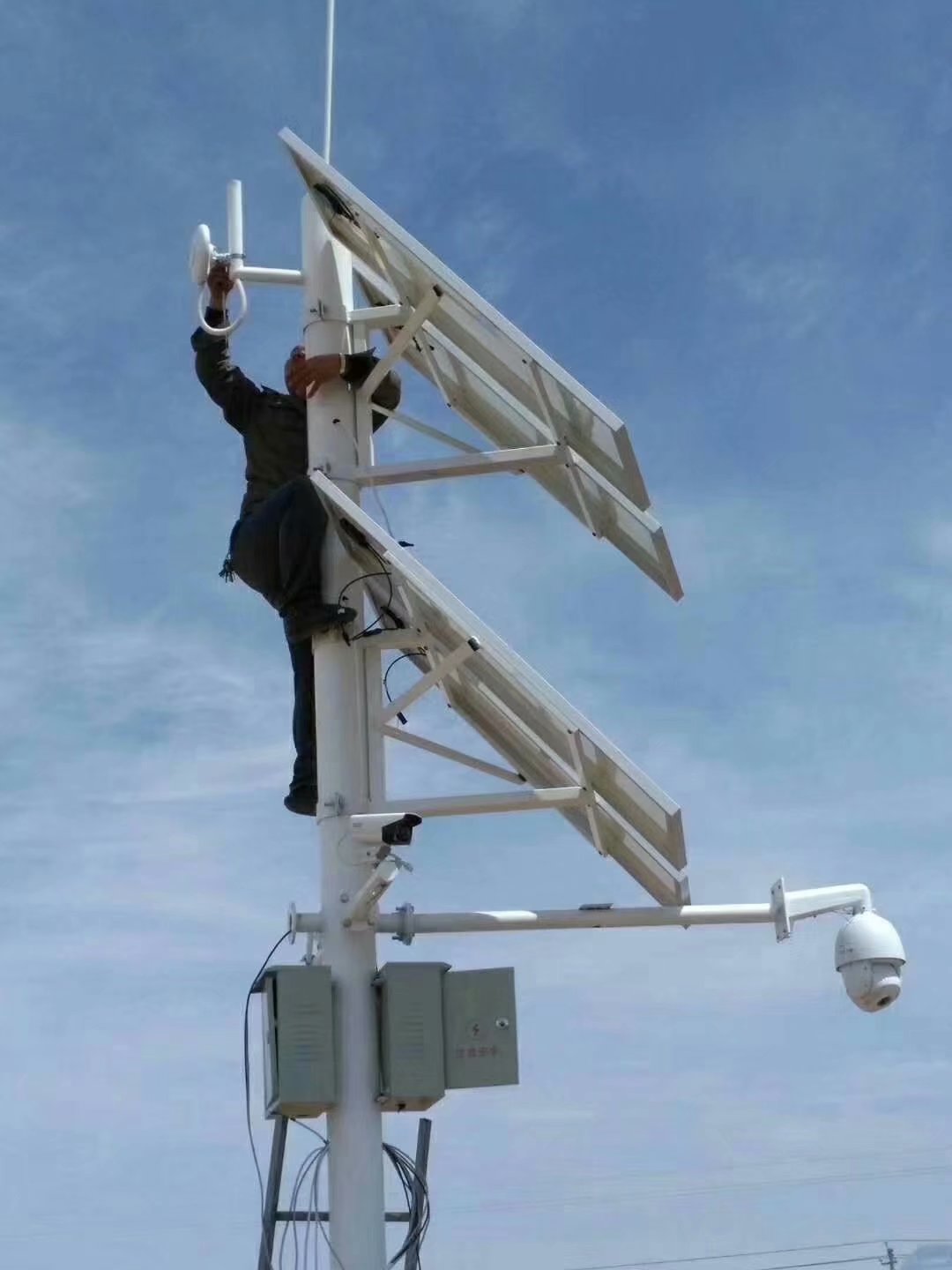 太阳能监控安装